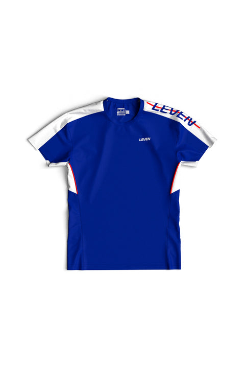 Playera Leven Asteroid Runner Azul
