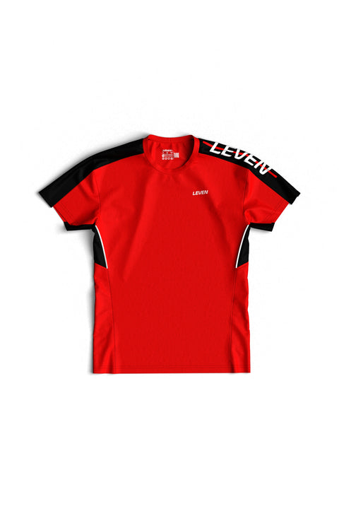 Playera Leven Asteroid Runner Roja