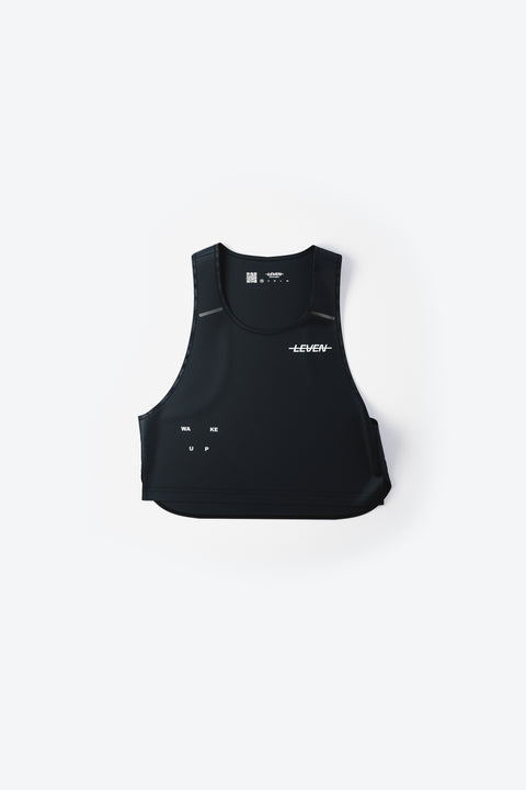 Dark Cosmos Biodegradable Singlet Cropped