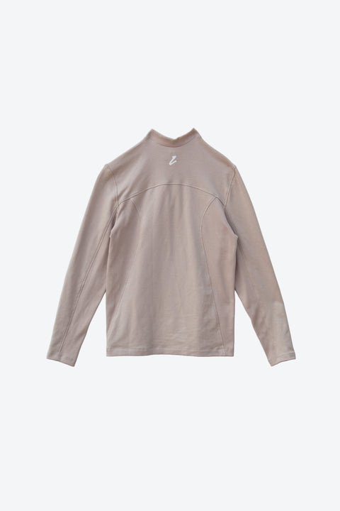 Off-Track Half Zip Beige HAZELITE™