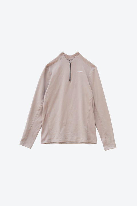 Off-Track Half Zip Beige HAZELITE™