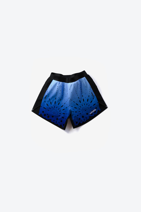 Shorts Papel Picado 5" Azul